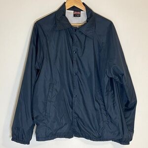 Vintage 90’s Athletic Works Blue Nylon Lightweight Windbreaker Y2K Size L
